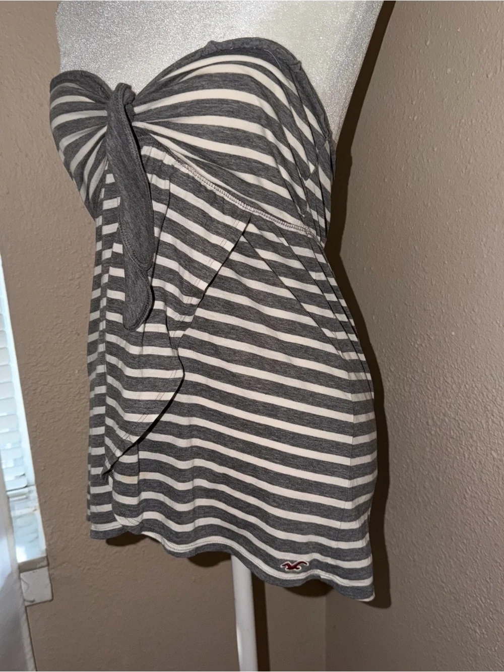 Vintage Y2K Hollister 2000s Strapless Babydoll Tube Top